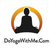 Image of the DoYogaWithMe logo