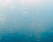 Image of ripples on water.